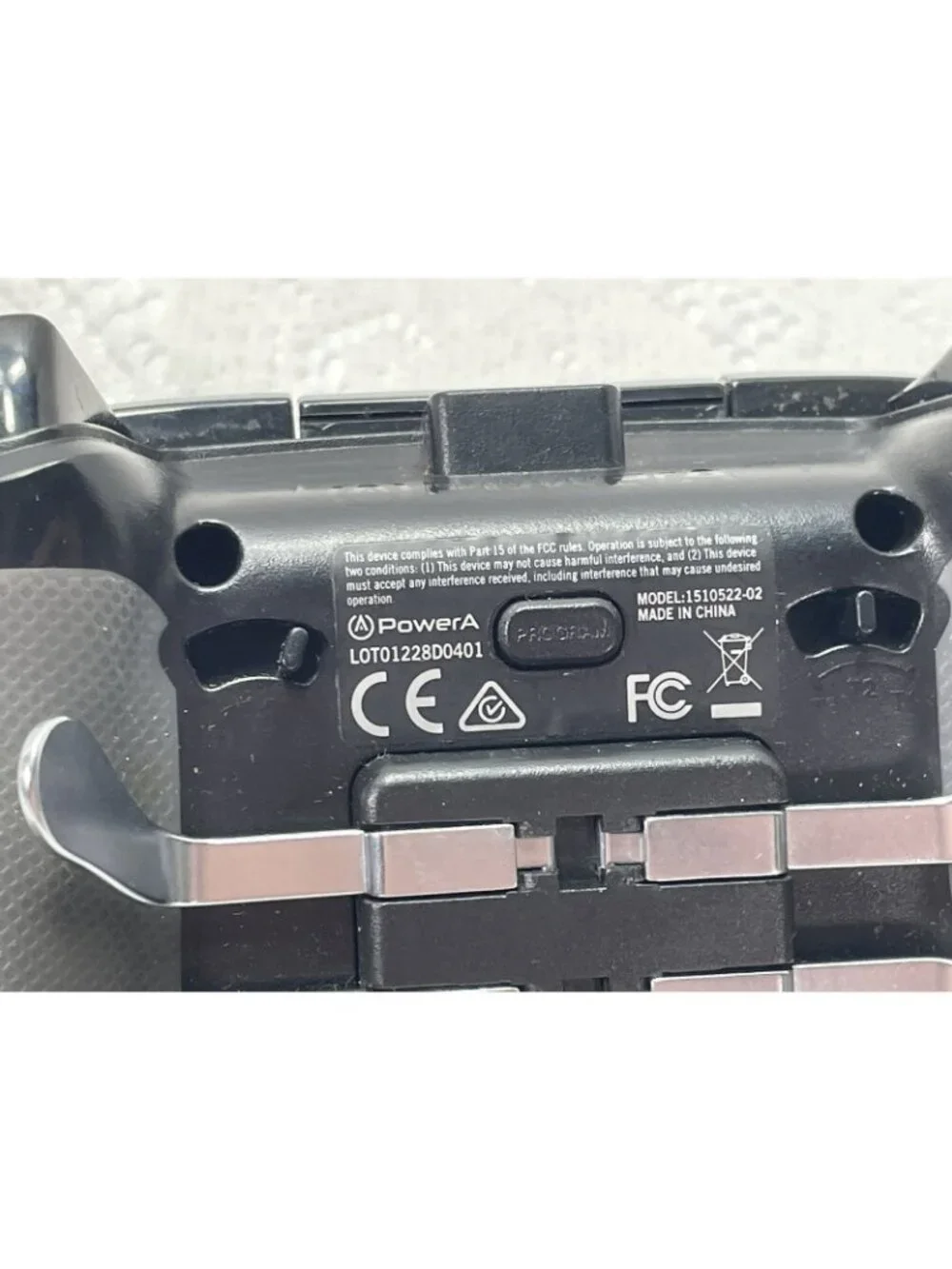 Power A Fusion Pro Wired Controller BLACK for Xbox One & Windows 10 Back Paddles